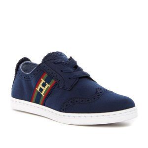 Tommy Hilfiger Stefany Suede Wingtip Sneakers Blue
